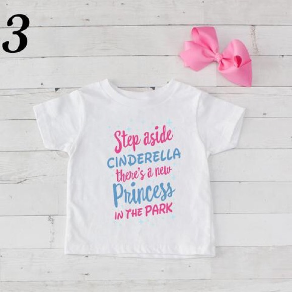 Boutique Cinderella Tee/Bow Set - Picture 4 of 4